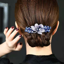 Hairpin back of the head grip clip Korean headdress female temperament water hair accessories plate hairpin mother large top clip spring clip