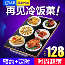 Caribbean Square food insulation board home warm vegetable board hot vegetable board warm dish pan base heat preservation table