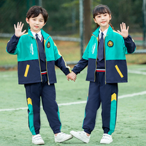 Kindergarten yuan fu autumn and winter three-piece games first-year college wind class uniform primary school uniforms chun qiu zhuang