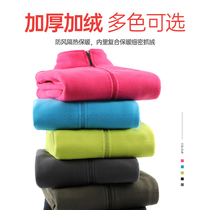 (clear bin ex-gratia) Outdoor rocking grain suede Winter jacket Female Teenagers Grabbing Suede Submachine Clothing Warm
