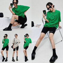 ZUOBEIKA Tide Cards Black Riding Pants Women Shorts Thin shark pants outside wearing Barbie Tight Fit Pants Summer