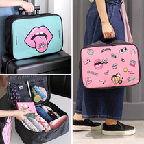 Korea travel storage bag travel luggage clothing finishing bag clothing storage bag hand-held pull rod bag