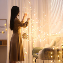 White Birch Light Shine Full of Star Decorative Christmas Tree Light Led Colorful Girls Heart Net Red Room Placement