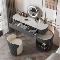 Light luxury Rock board dressing table bedroom storage cabinet integrated modern simple large and small apartment Net red Napa makeup table
