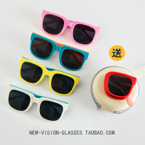 Children folding sunglasses girl boy sunglasses boy girl anti ultraviolet UV400 children sunglasses