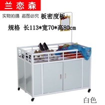 Clothing Promotion Desk Special Car Folding Car Portable Display Stand Supermarket Cosmetics Thickened Wheeled Products