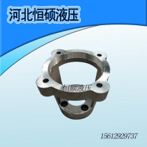 Aluminum alloy flange 0 37KW motor CB-B oil pump bracket pump sleeve Bell cover jam NL type elastic coupling