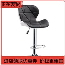 -Play guitar chair single foot bar chair foldable telescopic high stool rotating wheel bar beauty-