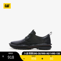 CAT Kat Early Spring New Mens Shoes Casual Leather Shoes Comfort Breathable Casual Leather Shoes Mens Special Cabinets Cots