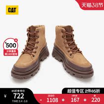 CAT Carter Fall casual boots Bull Leather comfortable and breathable anti-slip abrasion resistant low-Help boot