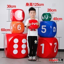  Stopper Giant foam extra large size activity color lottery large dice teaching aid Solid road tool running group screen