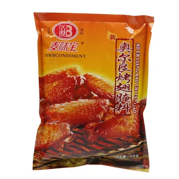 奥尔良烤翅腌料 麦味宝 調味料1 kg X 5 麦味宝新奥尔良腌料-麦味宝新奥尔良腌料促销价格、麦味宝新奥尔良腌料
