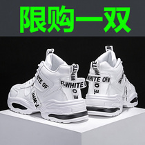 Martin boots male English wind autumn and winter high-top tooling mens shoes waterproof non-slip enhanced plus velvet warm snow cotton shoes