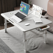 Lifting and folding bed on small table on small table Dormitory Student Writing Bed Learning Desk Adjustment Height Bracket