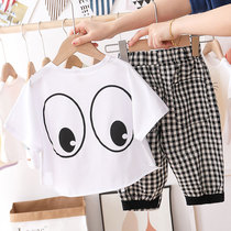 Children Pants Summer Clothing Thin Boy Loose Plaid Pants Men And Women Baby Casual Pants Spring Summer Mosquito 90% Pants