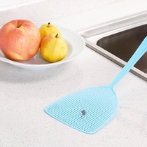 2 pieces of not bad long-handled mosquito fly swatter long rod cooked plastic extended thick old-fashioned home old-fashioned