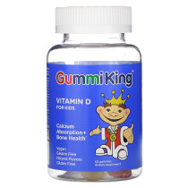 Pre-order Gummi King Vitamin D Natural Fruit Flavor Suitable for childrens Dietary Supplement 60 capsules