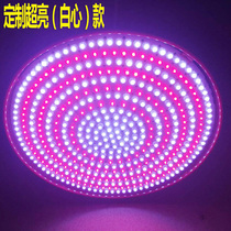 Fresh light Led pork light Light Cold fresh meat Supermarket light Cooked food market light Chandelier Red light Highlight Special red 2 circles Red
