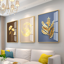 Nordic 5d diamond painting ginkgo biloba cross stitch thread embroidery 2020 new living room atmospheric diamond embroidery restaurant triptych