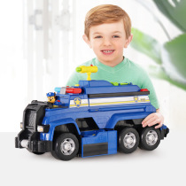  Wangwang team high-power toy Wangwang Team Archie 5-in-1 ultimate deformed police car with plane childrens toy