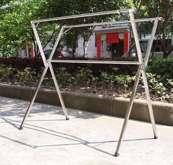 19 22 Outdoor Cool Quilt Rack Outdoor Balcony Hanging Rack Balcony Sun Quilt Artifact Household Folding Sun Clothes Shrinkable From Best Taobao Agent Taobao International International Ecommerce Newbecca Com