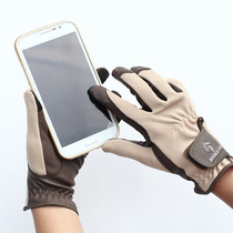 Touch screen equestrian gloves Knight gloves for men and women Universal Children non-slip adjustable gloves