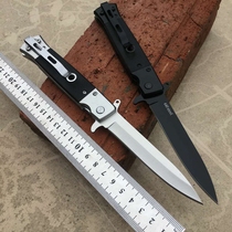 Knife self-defense outdoor knife portable side hanging cold weapon military knife sharp fruit knife blade portable folding knife