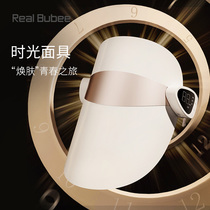 Real Bubee Time Mask Photon Tender Skin Instrument Red Blue Light Anti-Acne Beauty Large Row Light Mask Mask Instrument