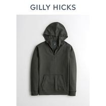 Gilly Hicks Winter Go Cooldown Funnel Neck Hoodie Male 314065-1