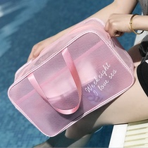 Swimming Fitness Portable Waterproof Travel Wash Toiletries Multifunction Ladies Air Large Capacity Men Spa Makeup Bag