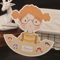 Children scarves special paper Card headscarf hair with colored cartoon Cardboard Hat Circumference neck Pirate Hat Cardboard Spot