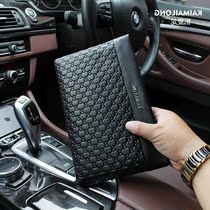 LV OG mens handbag male leather cow leather large capacity hand holding bag business casual letter enveloping hand grabbing bag mens bag