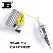 Persian 3m 6m line hammer magnetic line drop Vertical hammer decoration hanging line drop pendant hammer automatic take-up measurement