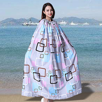 Outdoor dressing skirt Swimming dressing cover Room Portable dressing artifact Beach cover cloth Outdoor dressing cover Seaside