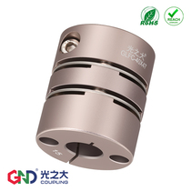GLFC double diaphragm coupling stepper servo motor ball screw large torque elastic coupling