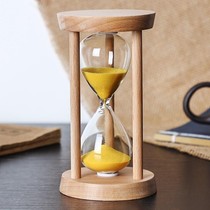 Luxury pot time hourglass timer childrens anti-fall set 5 10 30 minutes 3 and a half hours timing quicksand funnel