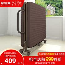 1 2 m folding bed single bed lunch bed portable office home simple bed double bed adult