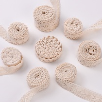 10 m lace accessories handmade diy accessories lace hollow material beige cotton cotton fabric