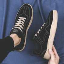 Mens shoes 2022 New Summer Breathable Trends 100 Hitch Men Casual Flat Shoes Low Bunch of Canvas Wave Shoes