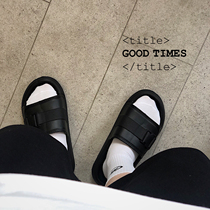 Summer 100 hitch pure color lovers word drag male Korean version casual beach cool drag students outside wearing non-slip thick bottom tide drag