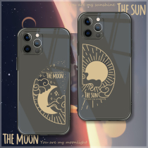 Line art for Apple 12 phone case couple iPhone11 pro max abstract art xs original xr Advanced sense 7plus Art 8p simple mini