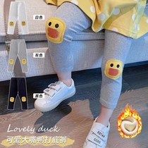 Girls spring and autumn season 2022 new gush underpants cute baby outside wearing pants foreign air 100 lap elastic body repair