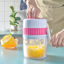  Shaved ice machine Household manual small ice machine Ice breaker Explosive hail ice fruit Childrens Mianmian ice hand-shaking ice crusher