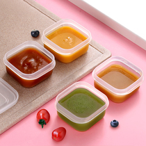 Supplementary food box Mini Fresh-keeping box small plastic snack sealed box small portable fruit lunch box food sample box
