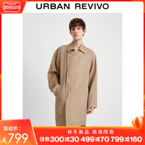 UR2021 autumn new mens fashion casual long sleeve thin loose windbreaker coat coat ML32S1DE2000