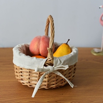Willow Flower Basket Small Flower Basket Carrying Containing Basket Containing Basket Picnic Mini Flower Basket Vines Woven Basket basket Woven Basket