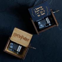 Theme song Wooden Harry Potter Handshake Music Box Around Deathly Hallows Birthday Gift Hedwig Variations