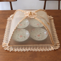 Foldable cover kitchen bowl cover square table cover round table cover food cover household dish cover