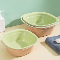3 packed square plastic basins for baby washbasins