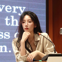 Ultra-light pure titanium rimless myopia glasses women's anti-blue light flat face plain artifact frame frameless Korean wave